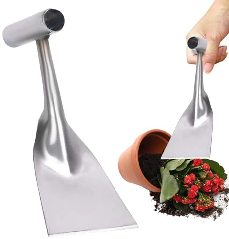 Pala per diserbo con manico, pala a mano ergonomiche multifunzionali | Strumenti portatili per diserbo con manico, accessori da giardinaggio leggeri per trapianto