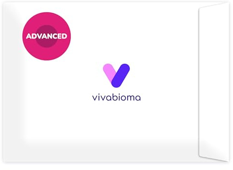 Vivabioma Advanced - Gut Microbiome Test: Digestion, Hormone, and Histamine Intolerance Analysis | 45+ Personalized Reports