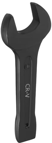 sourcing map Open End Striking Wrench 40mm Metric CR-V Steel Single Open Spanner Baking Paint U Shape Head Wrench Hand Tool for Mechanical Automotive Repair