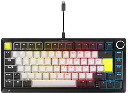 Corsair MAKR PRO 75 Hall Effect DIY-Kabelgebundenes Gaming-Tastatur