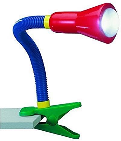 Trio Leuchten Klemmleuchte Flexo 5028010-17, Metall/Kunststoff multicolor, exkl. 1x E14, Lesearm flexibel