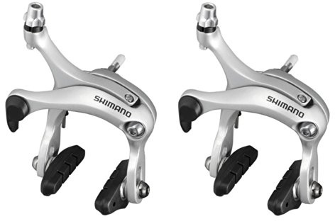 Shimano br-r451 Set Road Fahrrad Cycling Bremssättel silber