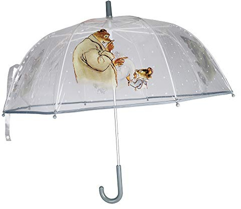 Ernest & Célestine UMBRELLA Parapluie canne 76 Centimeters Transparent
