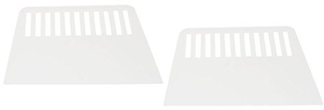 Aexit 2pcs 5' 'large décapant en plastique trapézoïdal décapant pour peinture papier peint grattoir mastic blanc RC318376A750626Y