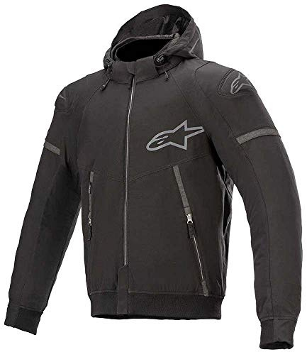 Alpinestars Herren Sektor V2 Tech Hoodie Black Motorcycle Clothing (1er Pack)