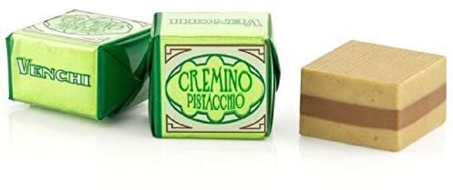 Cioccolatini Venchi Cremino Triplo Strato Pasta al Pistacchio Sfusi (500g)