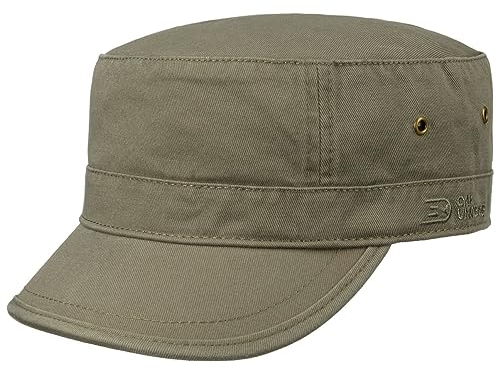 CapUniverse Urban Army Cap Military Vintage Design Robuste Baumwollcap Damen Herren Ideal für alle Jahreszeiten Oliv L/XL (58-61 cm)