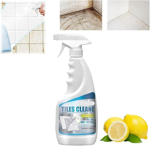 2024 New Tile Grout Cleaner Sprayer, Make Grout Cleaning Much Easier, Ceramic Tile Floor Cleaner, Multi-Purpose Tile Grout Cleaner Spray, Powerful Heavy Duty Tile & Grout Cleaner, for Bathroom (1PC)