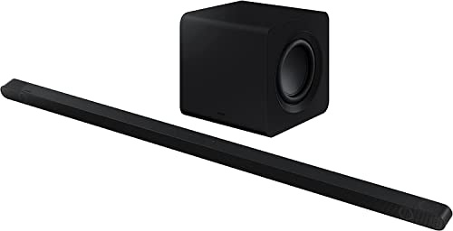 Samsung Soundbar HW-S800B con Subwoofer, 3.1.2 Canali 330W, Audio 3D, Effetto Cinema Surround, Gaming Mode, Design Sottile (Ricondizionato)