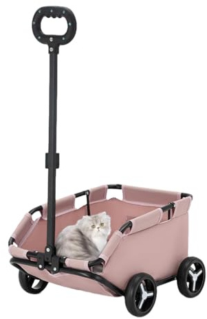 Katze Hundewagen Hundebuggy Pet Hunde Stroller Anhänge HaustiereBuggy Pet Stroller Hundetrolley Faltbarer Trägerwagenwagen Pet Travel Kinderwagen Hund Katze Hundewagen Für Kleine Hunde Und Katzen