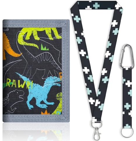 LAKEN 1 pcs Portamonete da Viaggio con Cordino e Portachiavi Regalo di Compleanno Portafoglio Bambino portafogli per bambini, Portamonete Bambino, Portafogli Bambini per regalo di compleanno