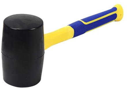 Martello Gomma Leggero Per Installazione Martello Gomma Manico Morbido Progetti Fai-da-te Installazione Lavorazione Del Legno Piastre Auto Ammaccature