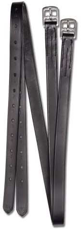 WALDHAUSEN Steigbügelriemen, X-Line, 150 cm, schwarz