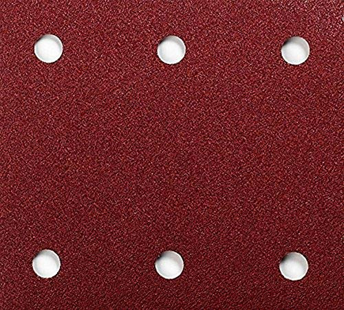 Feuilles abrasives 114x102 mm grain 80 bois/métal (10 pcs) - MAKITA P-33102