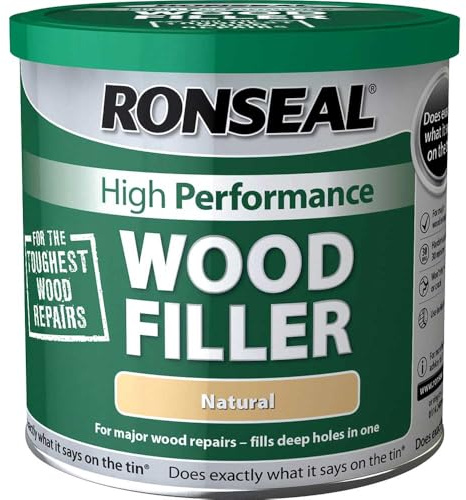 Ronseal HPWFN37Kg 3.7Kg High Performance Wood Filler - Natural