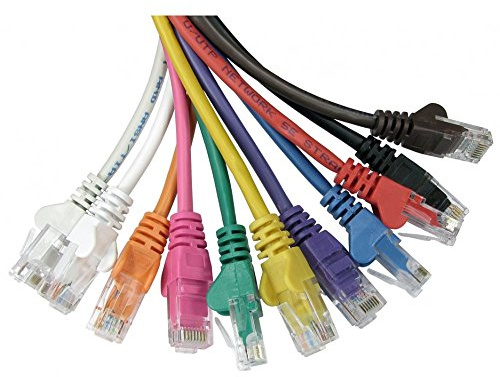 Bluecharge Direct 5m Cat5e Network Cable Ethernet Snagless LAN UTP CCA Patch Lead BLUE