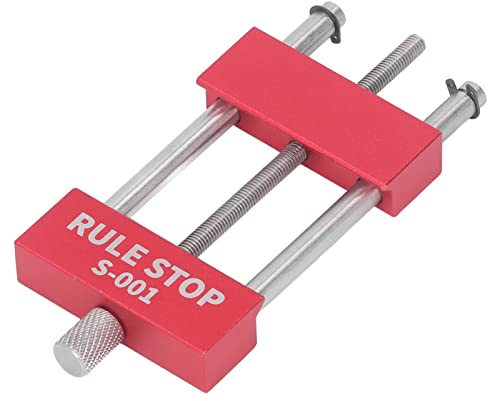 Lineal-Begrenzer für Holzbearbeitung aus roter Aluminiumlegierung mit hoher Genauigkeit