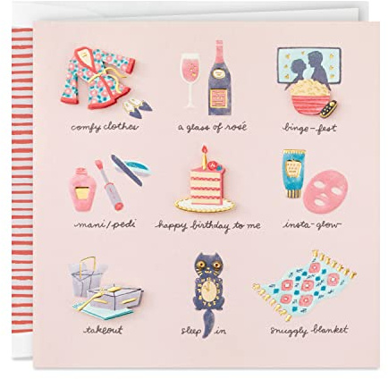 Hallmark Signature Birthday Card for Women (Perfect Birthday)