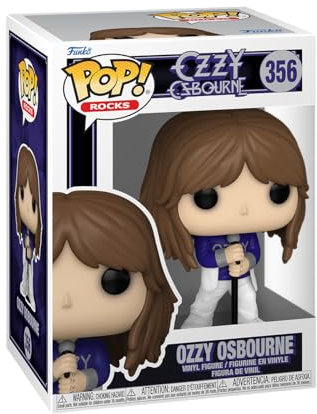 Funko POP! Rocks: Ozzy Osbourne - Glitter - Collectable Vinyl Figure - Gift Idea - Official Merchandise - Toys Age 3+ for Kids & Adults - Music Fans - Model Figure for Collectors and Display