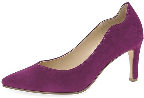 Gabor Klassiska pumps, dam klackskor, Orkidé mocka, 38 EU
