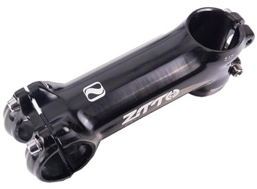 17 Grad MTB Fahrradlenker Ahead Vorbau Lenker 31.8mm Fahrrad Rennrad Lenkervorbau 90mm 100mm Aluminiumlegierung Fahrradvorbauten Für BMX XC AM FR DH (Color : Black, Size : 100mm)