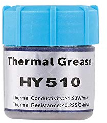 YIWENG Pasta térmica compuesta Pasta disor térmico Compuesto térmico Silicona de Yeso para Todos los refrigeradores HY510,Pasta de disor de Calor