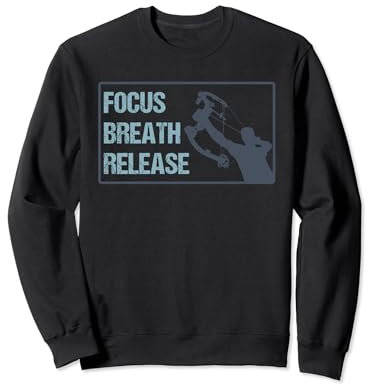 Bogensport, Bogenschütze, Bogenschießen, Pfeil und Bogen Sweatshirt