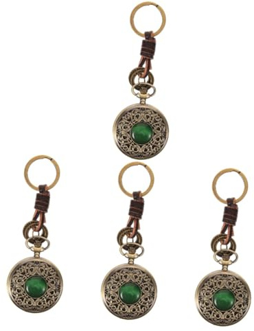 SAFIGLE 4stücke Retro Taschenuhr Für Und Vintage Design Digitale Uhr Für Senioren Langlebig Und Elegant Perfektes Für Familie Und