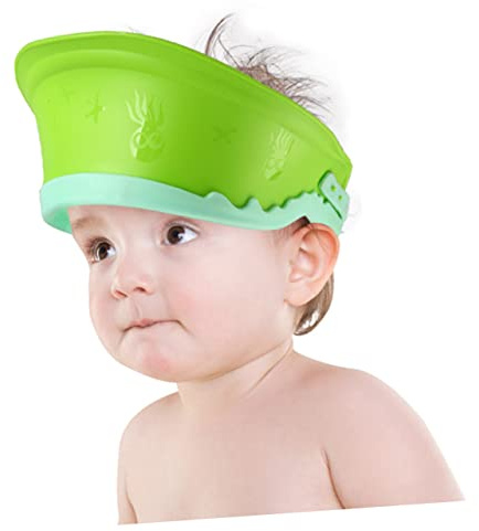 WATIIFUFU Haarwaschkappe Aus Silikon Zum Baden Und Duschen Mit Ohrenschutz Passend Für Junge Mädchen Von Monaten Bis Jahren Flexibel Und Unverfärbt