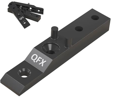 QUADRO CLIP - Système de fixation invisible pour terrasses en bois - 100 pièces - Polyamide très résistant avec renfort en fibre de verre - Résistant aux UV et au gel
