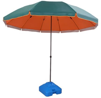 AMULONG Gartenschirm 7,2 Fuß Outdoor-Regenschirm Mit Sockel, Doppellagiger Stoff-Terrassenschirm, Ersatz-Baldachin Für Gartendeck, Hinterhof-Pool Sonnenschutz