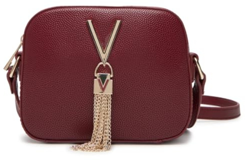 Valentino Divina Lady Crossover Bag Bordeaux