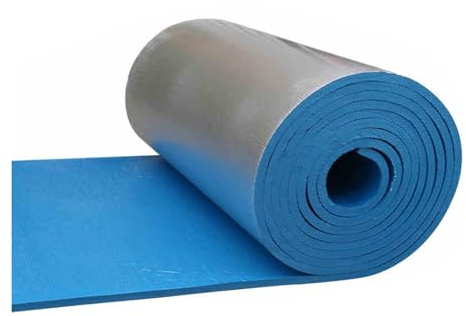 Tapis d'isolation phonique, Tapis Auto-adhésif insonorisant pour Voiture, Panneau Isolant en Caoutchouc et Feuille d'aluminium, épaisseur 10-30 mm, pour la Protection des Meubles et Le rempl