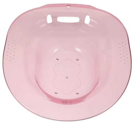 VERDANVERSE Pot Toilette Sitzbad Becken Tragbares Sitzbad Für Toilette Sitzbäder Für Toilette Sitzbad Für Toilettensitz Toilette Sitzbad Für Sitzbad Pink The Pet