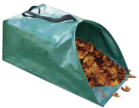 Sac à collecteur de feuilles, sacs à déchets de jardin, 39,37 pouces Collecteur de feuilles réutilisable | 200L Sac de jardin réutilisable pour collecter les feuilles | Sac de collection de feuilles m