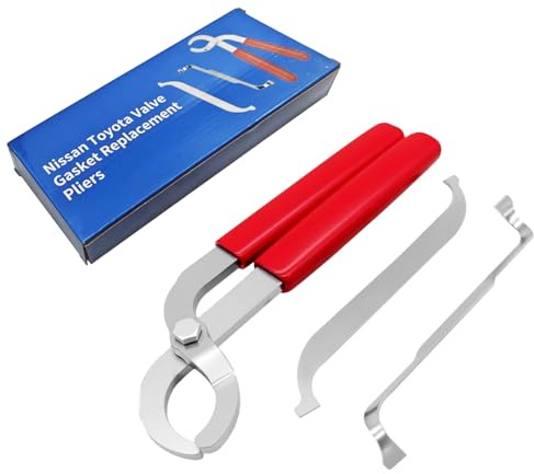 Valve Adjusting Pliers Tool Set, Engine Adjuster Kit for Toyota Nissan | Valve Lifter Bucket Shim Adjustment Tool Kit for Lexus Hyundai Engines with Overhead Camshaft Engines Using Spacer Shims