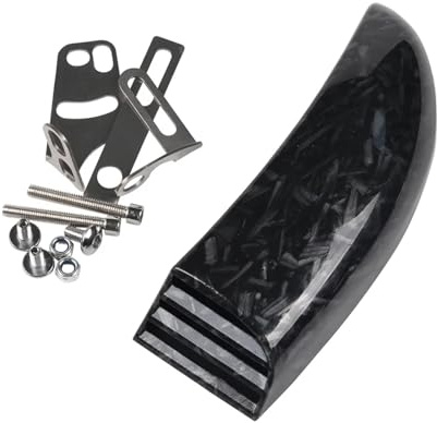 Enfriador de pinza de freno Kit De Montaje De Enfriador De Pinza De Freno Para Conductos De Aire De Refrigeración, Compatible Con Yamaha YZF-R6 R R1 R6R MT-10 FZ-10 FZ YZFR6 MT10(B left side)