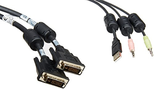 Vertiv Avocent 1 x Tipo B Maschio USB, 2 x DVI Maschio, 2 x Mini-phone Maschio - 1 x Tipo A Maschio USB, 2 x DVI Maschio, 2 x Mini-phone Maschio