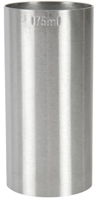 Beaumont - Misurino a ditale in acciaio inox, 175 ml, per bevande, vini, liquori