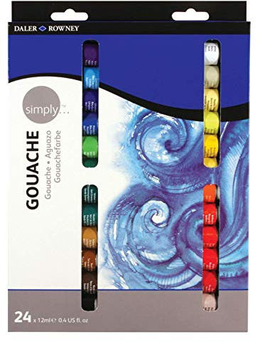 Daler Rowney Simply Set Gouache 24x12 ml