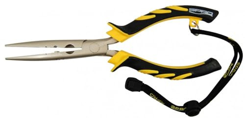 Spro Angelzange - Lange Spitzzange 23cm gebogen (Lösezange, Cutter, Klemmhülsenzange) #4702231