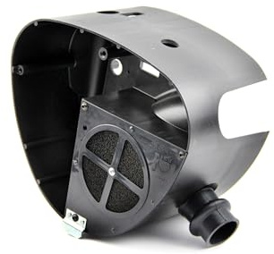 Tuning-Airbox - Gehäusemittelteil - Luftauslass ø 36mm - mit LT-FILU-Tuningluftfilter + Spezial-Ansaugmuffe - für Metallseitendeckel - S50, S51, S70,