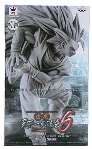 BANPRESTO 36469B Dragon Ball Sculptures 6 Vol. 6 Saiyan 3 Son Goku (Prototyp-Form) Actionfigur
