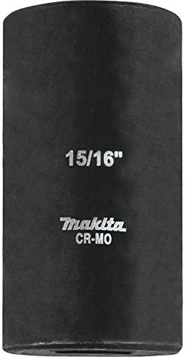 Makita A-99633 15/16 Deep Well Impact Socket, 3/8 Drive