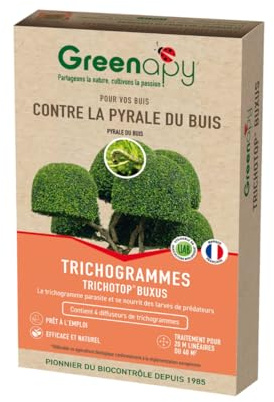 Achat nature - Trichogrammes anti pyrale de buis TRICHOTOP BUXUS