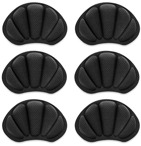 Sibba Piedi Manici Tallone 3 Paia di Scarpe Solette Inserti Protezioni Fare La Vestibilità Stretta A Grandi Stivali Sciolti Cuscini Solette Da Donna Uomo Salute Prodotti Per La Cura dei Piedi Nero