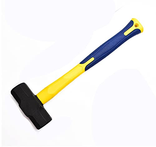 Outils Marteau Marteau de forge - Marteau de forgeron en acier à haute teneur en carbone très résistant pour le forage, les burins, les clous, les barres d'armature, le marteau d'allumage Marteau mult