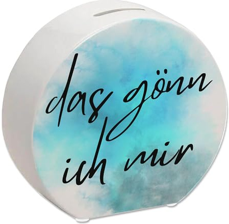 Das gönn ich Mir Spardose mit Spruch Sparen mit Style Gönns dir Spruch zum Sparschwein Auszeit Sparbüchse Geburtstag für Erwachsene zur Einweihung