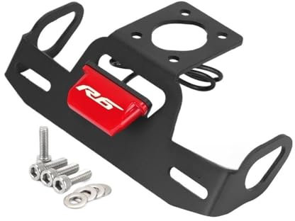 DINGYIG Für Y&amaha Für YZF R6 Für YZFR6 2016-2020 Motorrad Kennzeichen Halter Zubehör Halterung