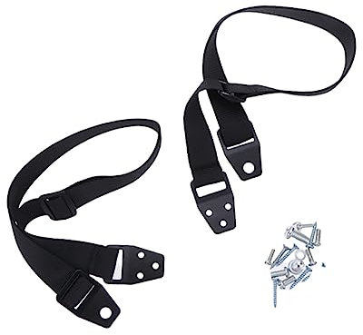 ibasenice 2 Stücke Möbelsturzsicherung Aus Metall Nylon Für Tv Schrank Bücherregal Kleinkindschutz Anti-umkippschutz Für Wohnzimmer Und Schlafzimmer